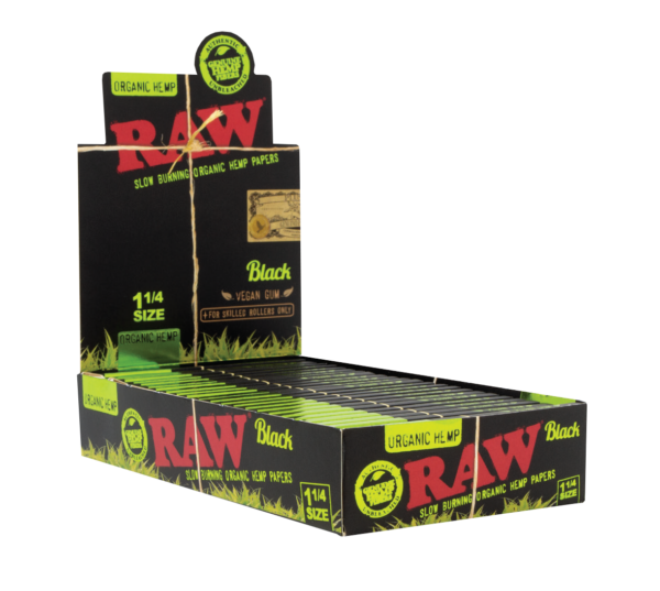 Raw Black  Organic Hemp