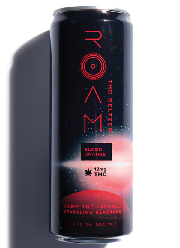 Roam THC infused Seltzer Drinks