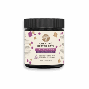 Creating Better Days THC Gummies 500mg