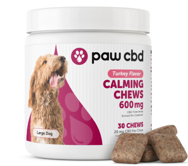 Paw CBD Broad Spectrum CBD Dog Calming Chews