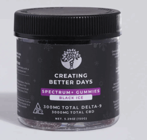 Creating Better Days Black Ice Gummies D9