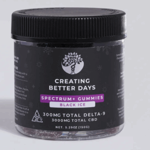 Creating Better Days Black Ice Gummies D9
