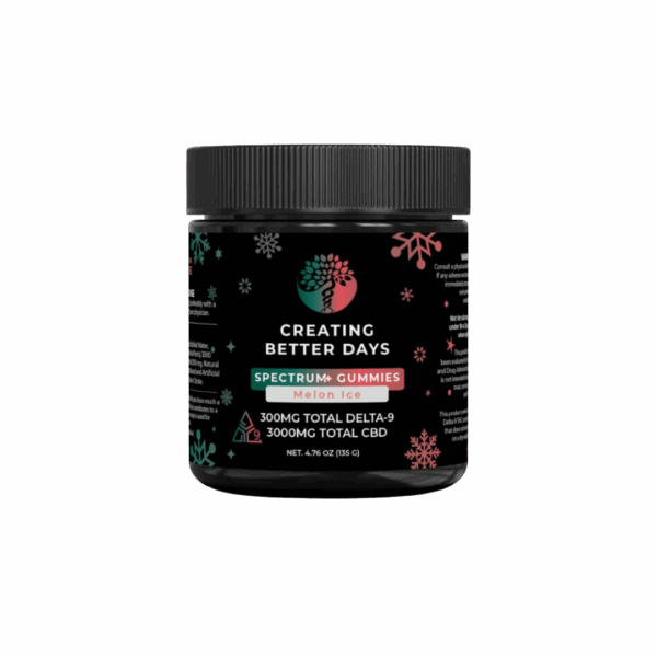 Creating Better days Melon Ice Spectrum + Gummies 3300 MG