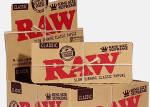 RAW KING SIZE SUPREME ROLLING PAPERS CLASSIC