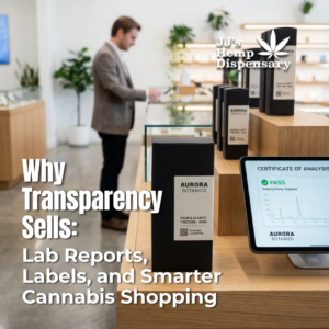 Why transparency matters at JJ's Hemp Dispensary