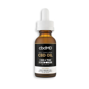 cbdMD Full Spectrum CBD Oil + THC Available at JJ's Hemp Dispensary