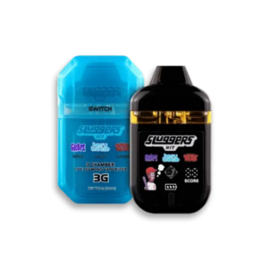 Sluggers Hits 3G Chamber Live Diamond THCA premium hemp vape product available at JJ’s Hemp Dispensary.