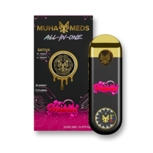 Muha Meds THC-A 2G Disposable premium hemp vape product available at JJ’s Hemp Dispensary in Southampton PA.