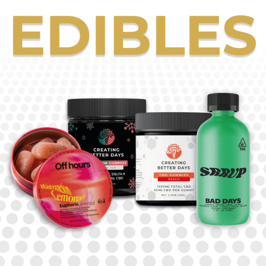 Gummies, syrup, chocolates and more at JJ's Hemp Dispensary in PA.